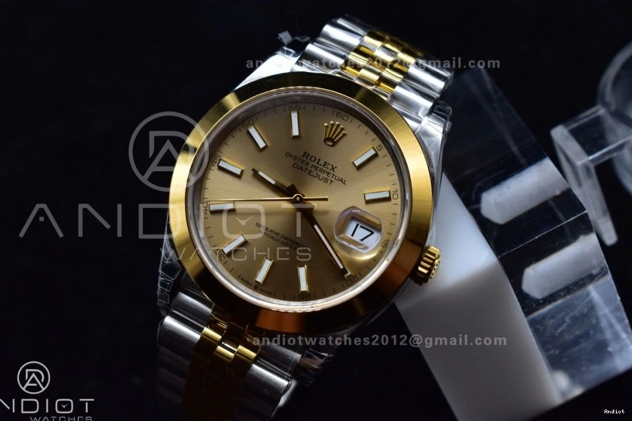 1:1 On Edition DateJust 126331 Yellow 41 YG 904L Gold Bracelet SS Dial VSF VS3235 Best Jubilee Steel 0425